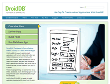 Tablet Screenshot of droiddb.syware.com